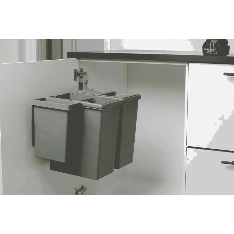 Affaldssorterings system - Svingbar med flere spande G. Funder