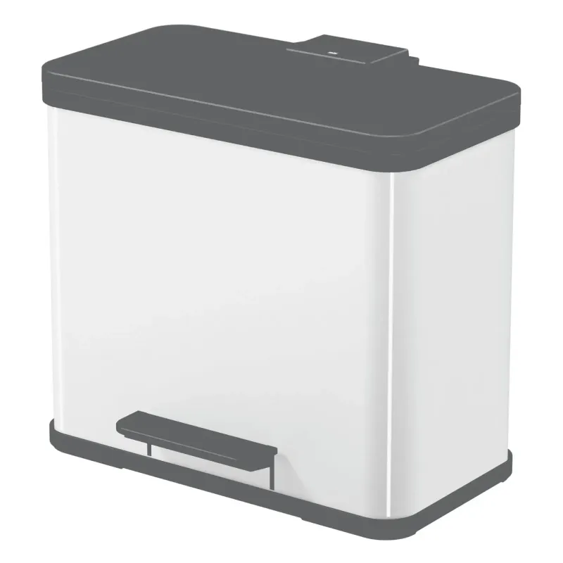 Pedelspand Ãko Trio Plus 3 spande á 9 liter - hvid Hailo