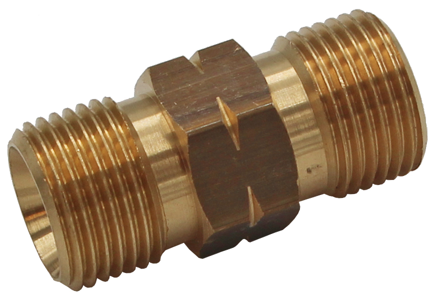 Nippel dobbelt 3/8 SIEVERT