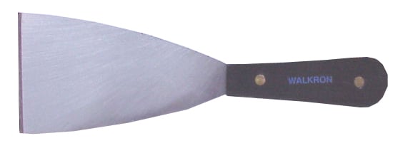 Spartel med læderhæfte 40 mm Walkron