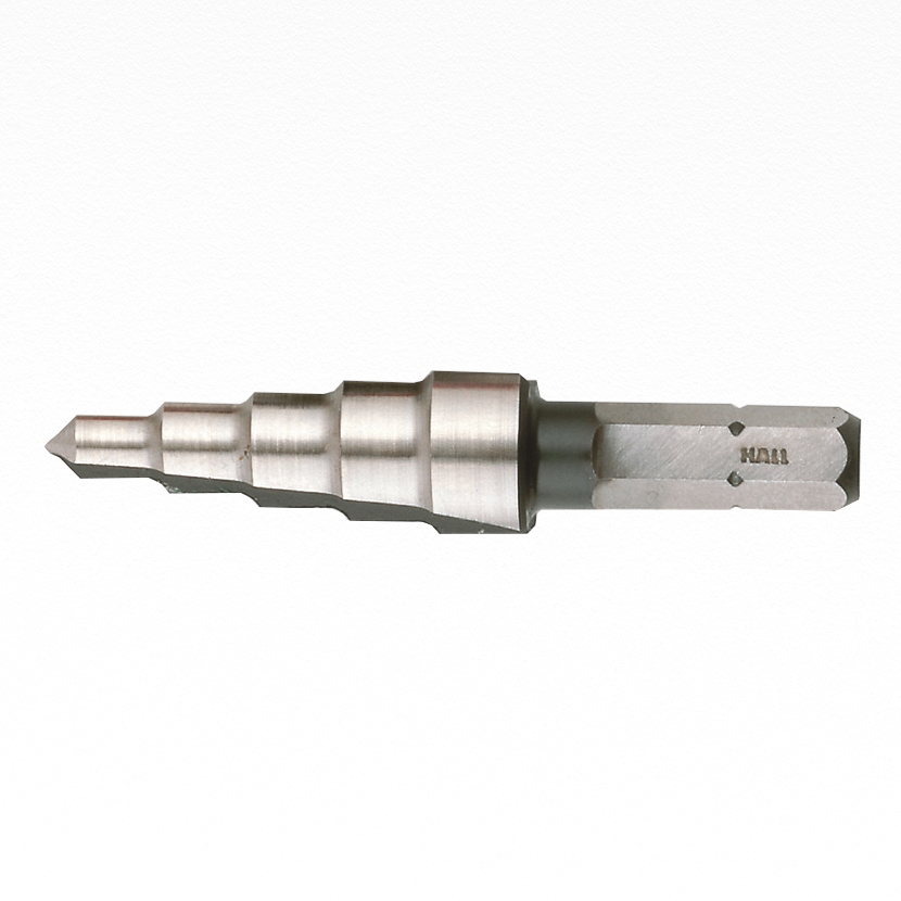 XS 921 Hall trinbor 9 - 21 mm m/6kt bitz skaft 1/4' Hexibit