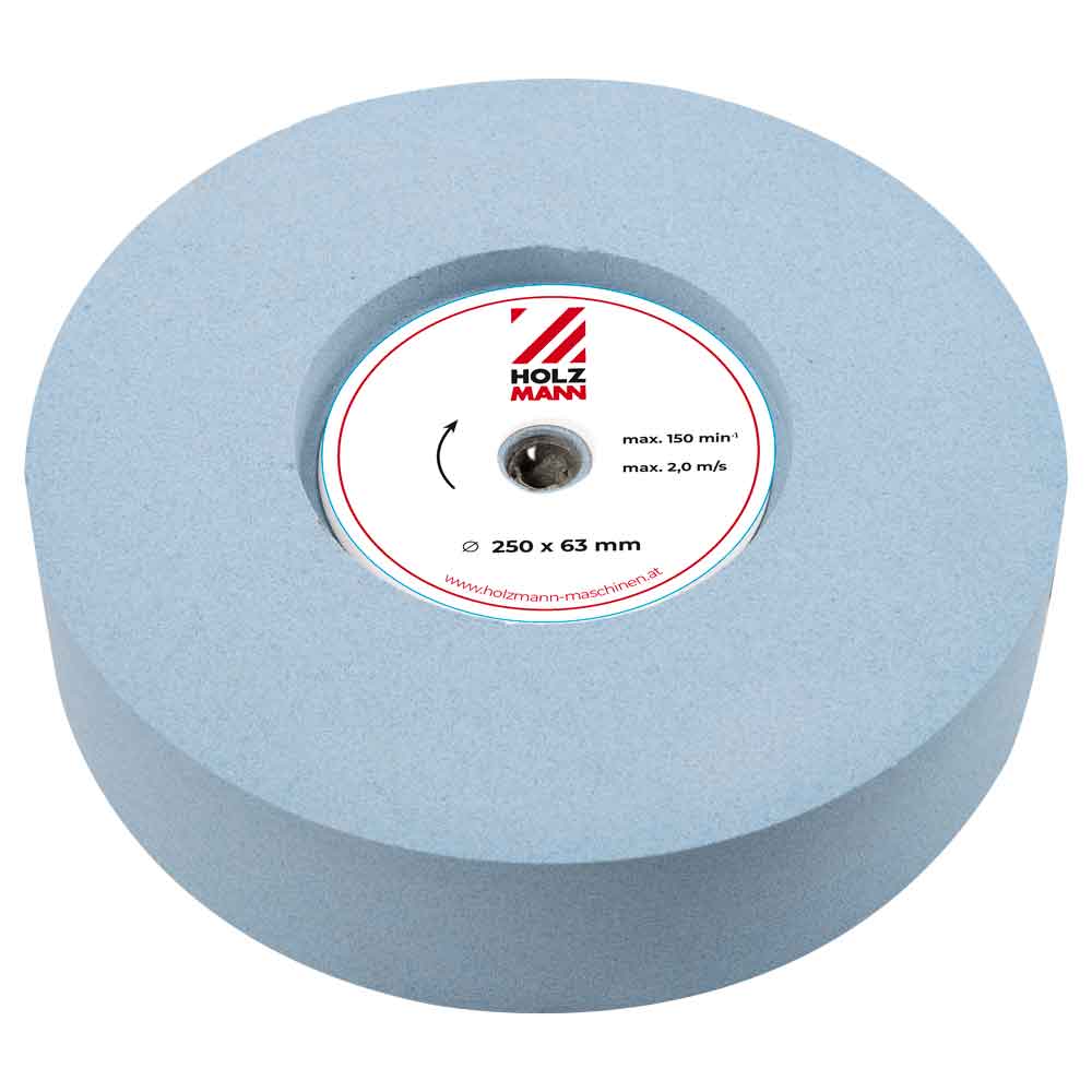 Slibesten korund ø250 x 63 x ø12