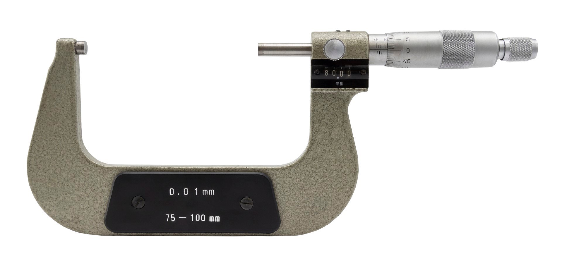 Mikrometerskrue med tæller 75-100 mmx0