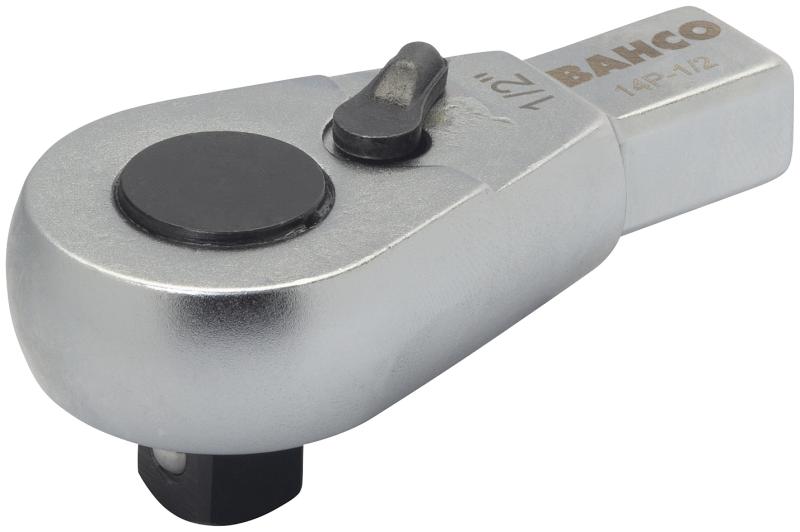 Skraldehoved 1/2" pæreform 1/4"-1" 9Ã12mm 4kt.adap Bahco