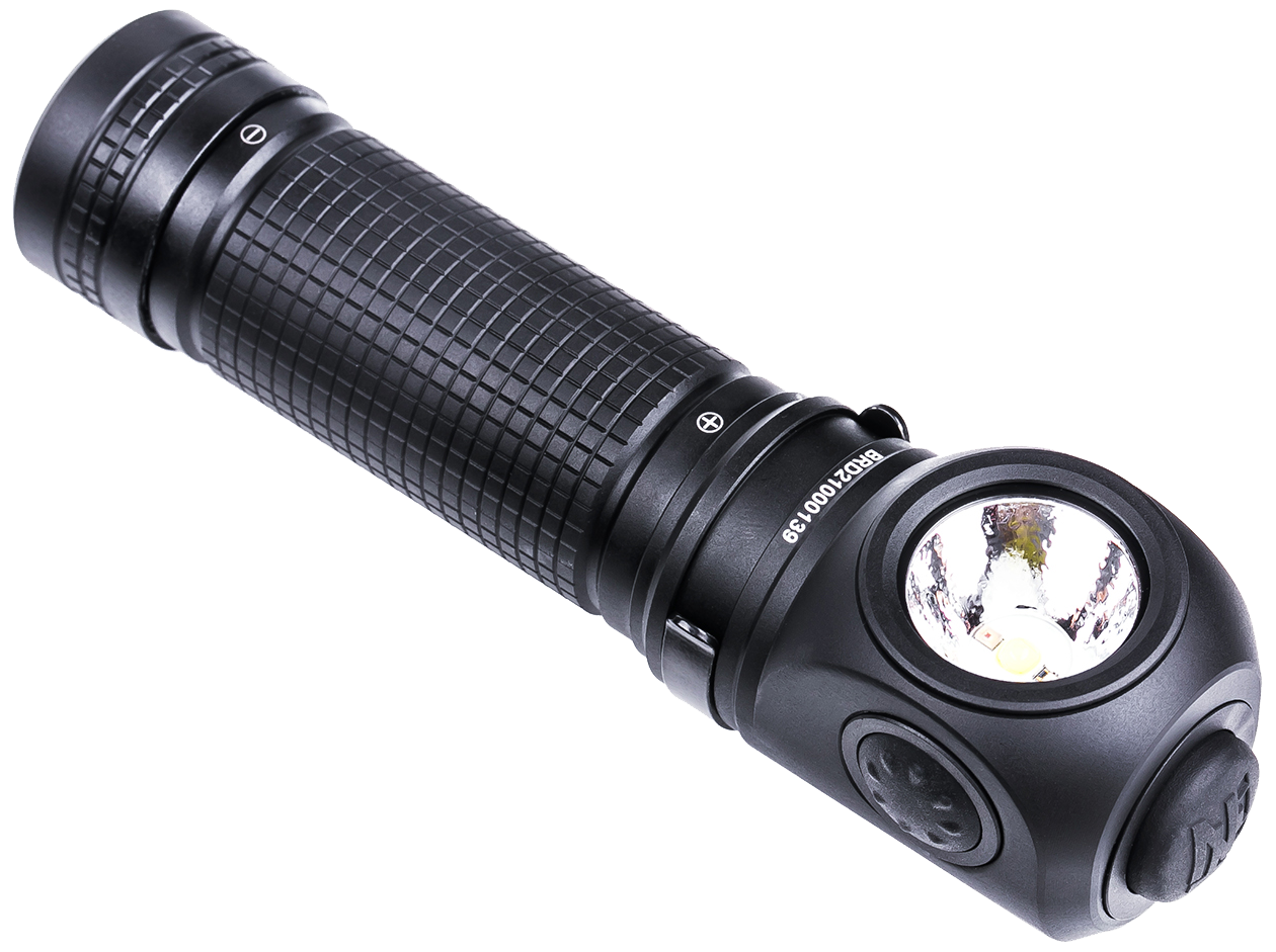 Nextorch håndlygte P10 3-farvet 1400lm genopl. NEXTORCH