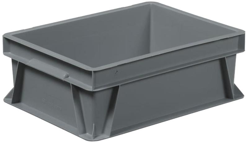 Arca 6468 transportkasse Euro grå 400Ã300mm 13 ltr Arca
