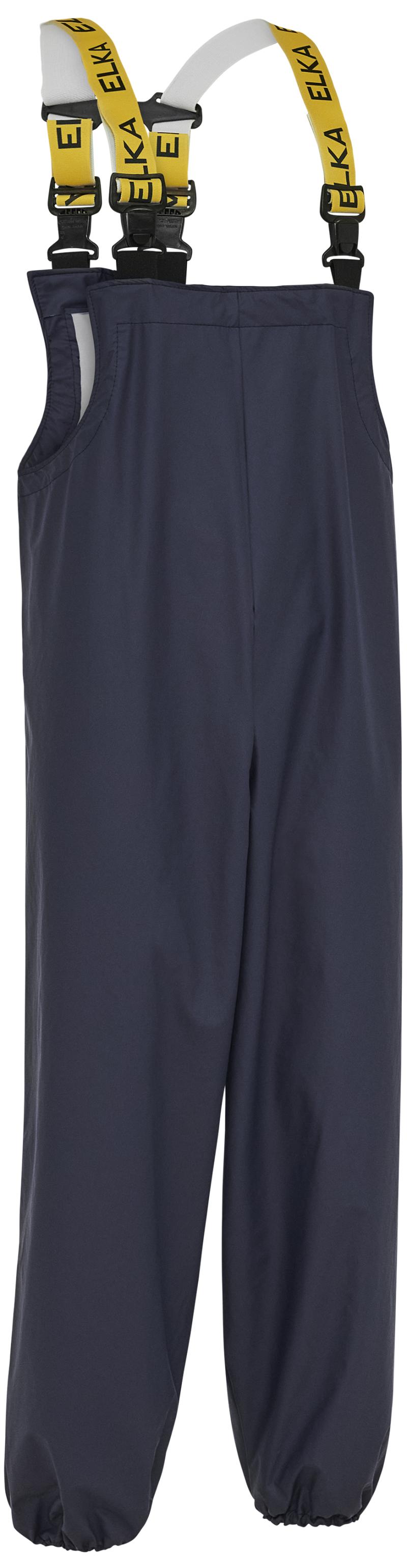 Regnoveralls m/elastik i ben 079900E navy Str. XS ELKA
