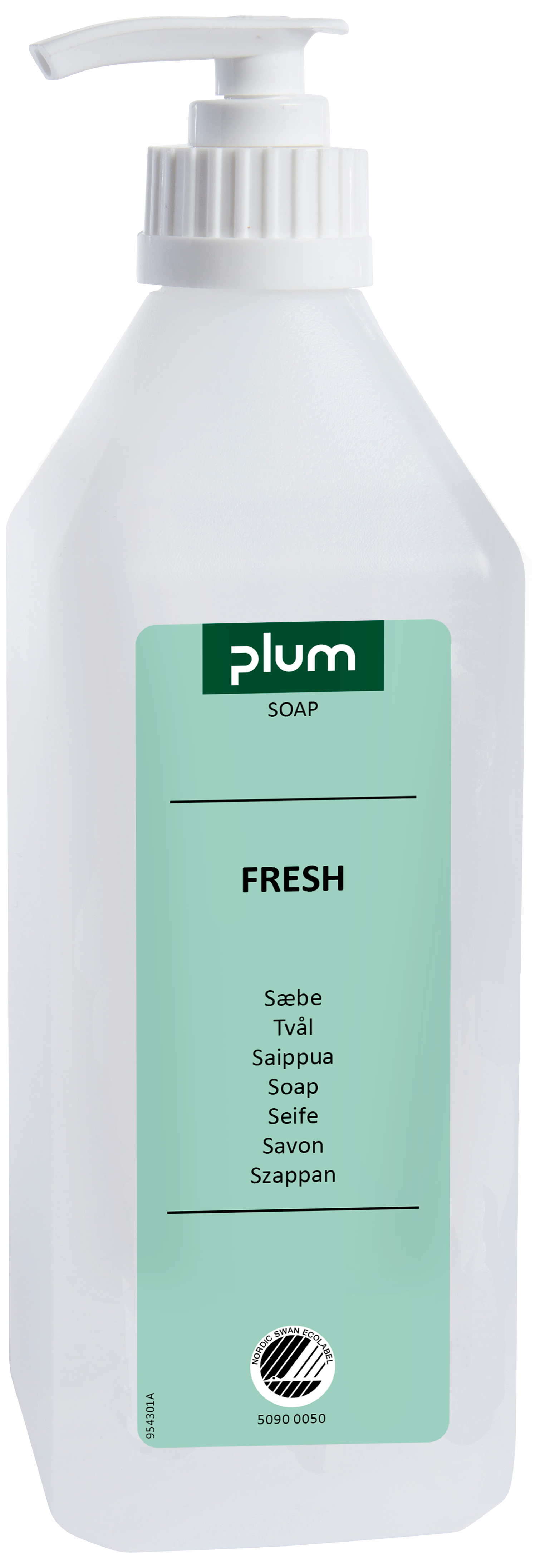 Plum Fresh håndsæbe 600 ml pumpeflaske Plum
