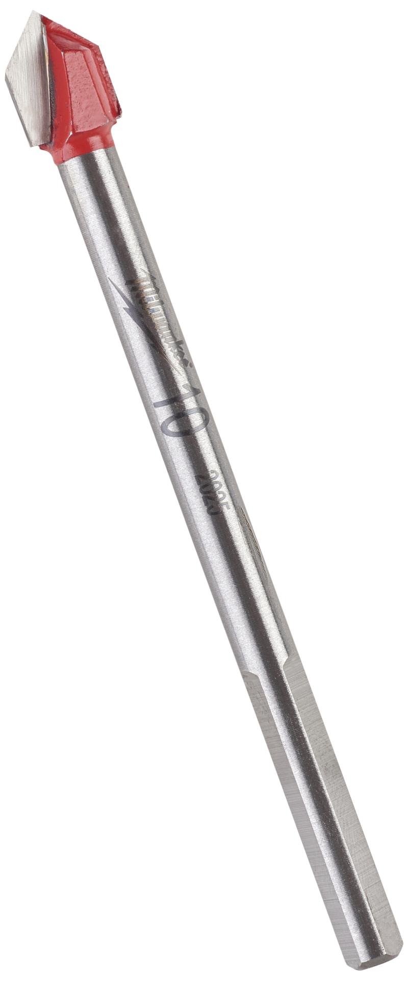 Glas- & flisebor m/forstærket karbidhoved 10Ã95mm Milwaukee