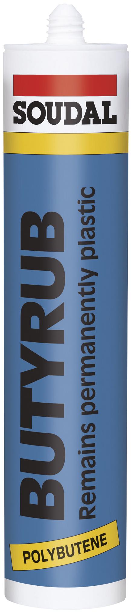 Butyrub polybuten fugemasse 300ml grå Soudal