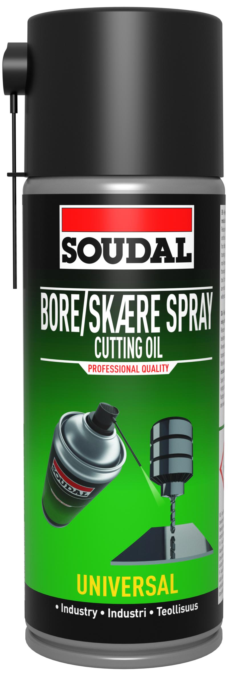 Soudal Bore-/Skærespray skæreoliespray 400ml Soudal