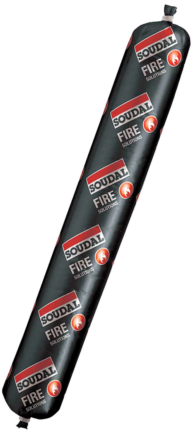 Soudal brandhæmmende silikone B1 FR 600ml grå Soudal