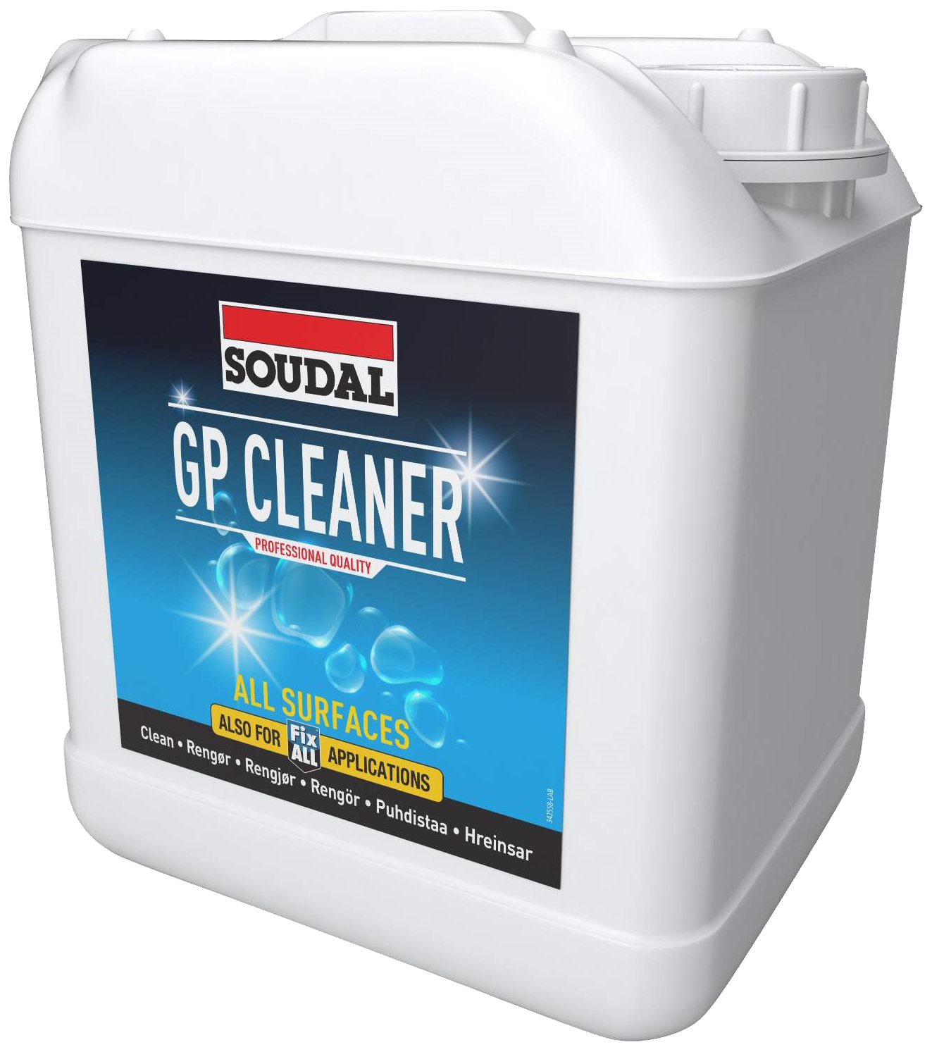 Soudal GP Cleaner rengøringsmiddel 5 ltr Soudal