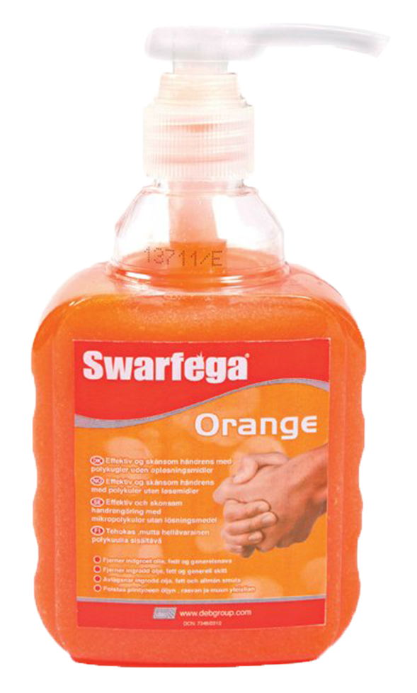 Swarfega håndrens orange pumpeflaske