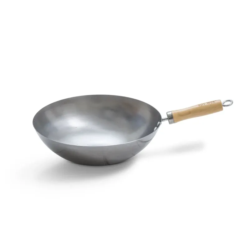 Hot Wok Wokpande 30 Cm. Carbon Stål Hot Wok