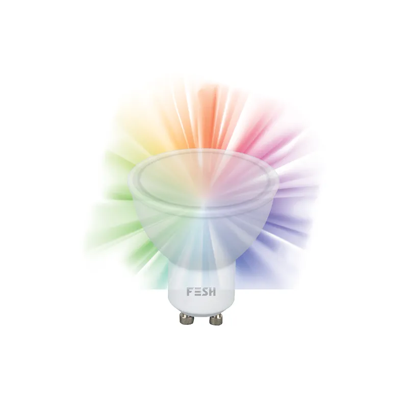 FESH Smart Home LED Spot  - Multicolor Gu10 5w Ø 50 FESH