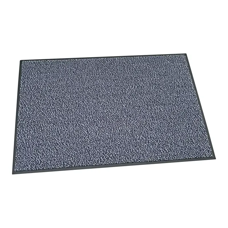 Clean Carpet Dørmåtte 112022 Lysgrå Meleret  90cmx7mmx130cm Clean Carpet
