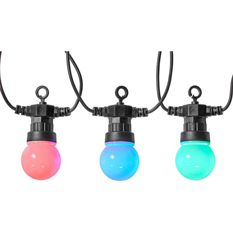 Nedis SmartLife 10 LED 9M farvede pærer Partylyskæde Nedis