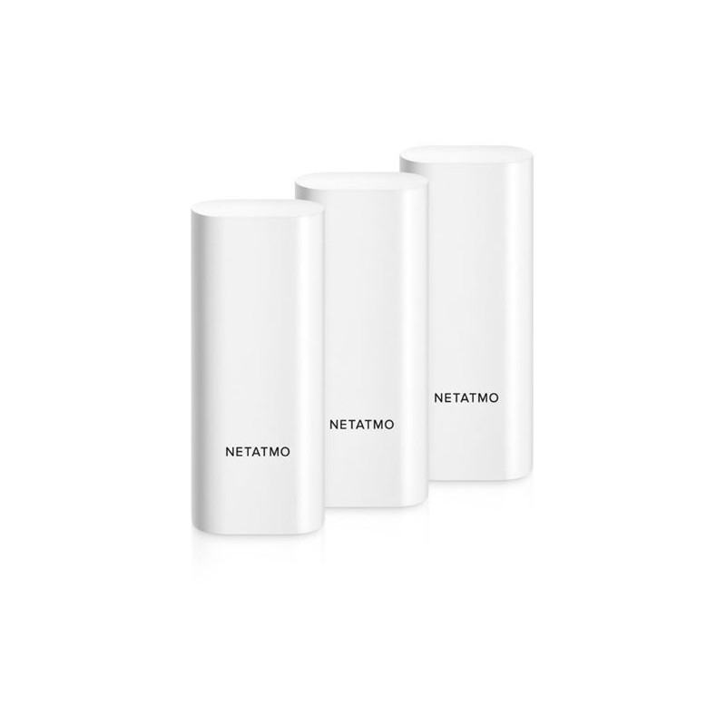 Netatmo Smart Door and Window Sensors 3 pcs. in box Dør- og vinduessensor - 3 stk. Netatmo