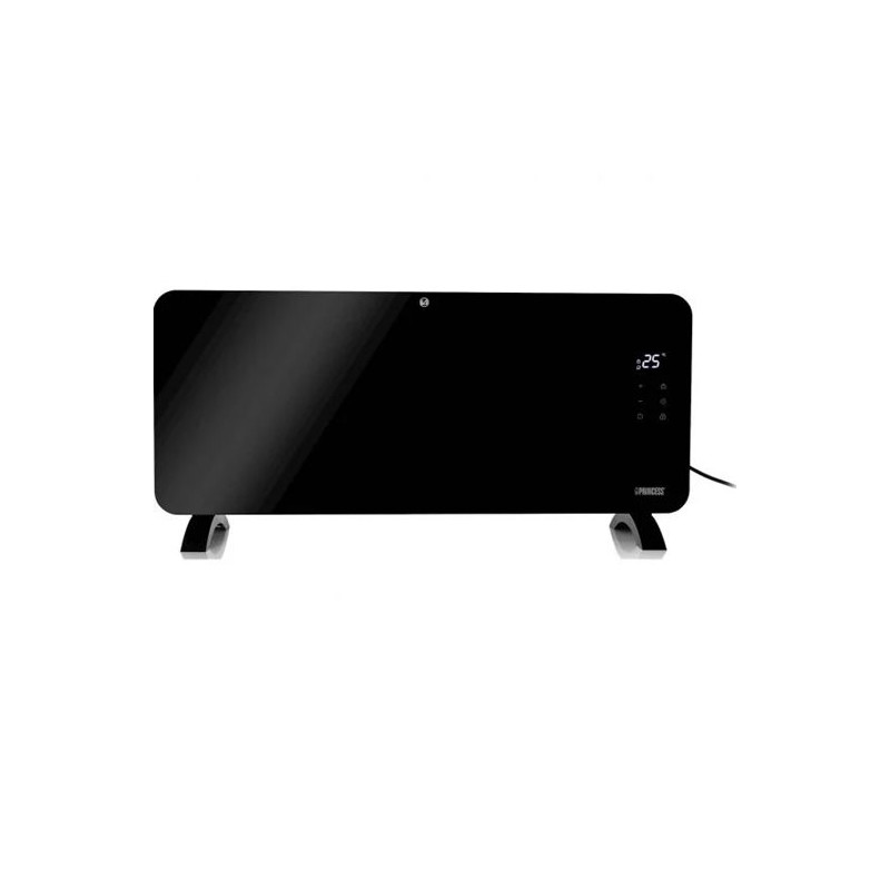 Princess Smart Glass Heater 2000 Black Radiator Princess