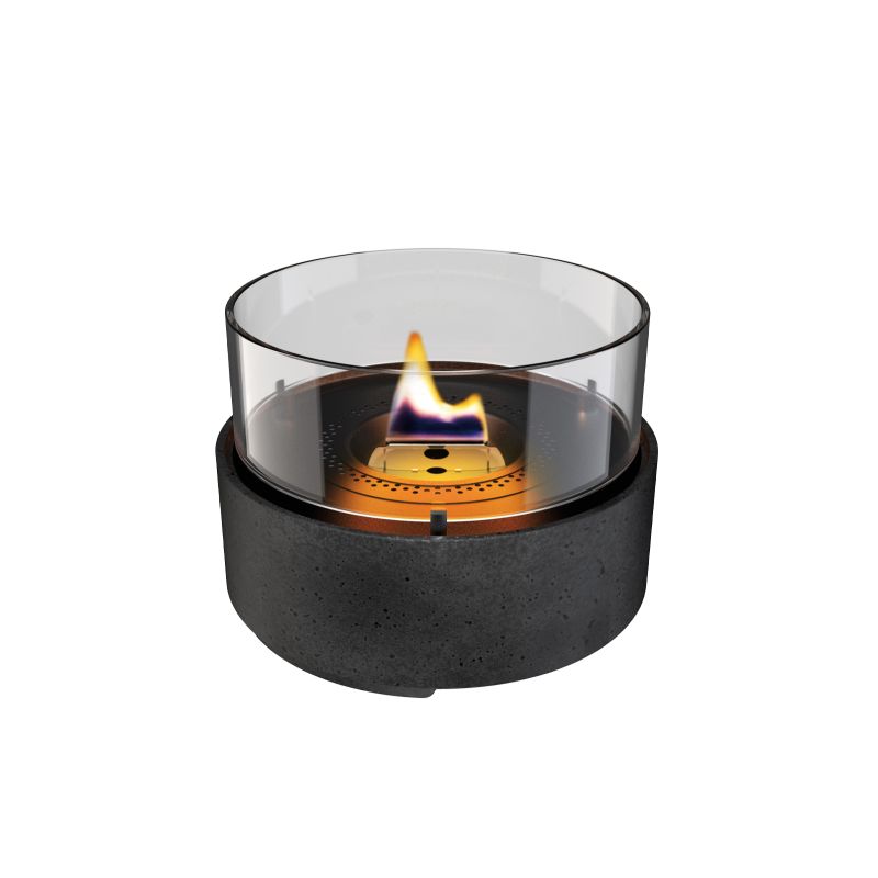 Tenderflame Café 18 Sort Lava Porcelain - Bordmodel Tenderflame