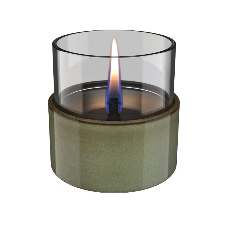 Tenderflame Aster 10 Grøn Reactive Porcelain - Lanterne Tenderflame