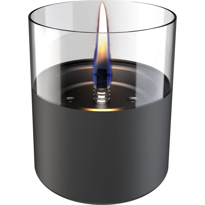 Tenderflame Lilly 10 Dark Grå Glass - Lanterne Tenderflame