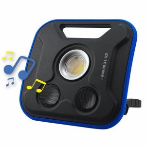 Wrkpro arbejdslampe s3" 20w cob med genopladeligt batteri og 5w bluetooth højtaler" WRKPRO WRKPRO