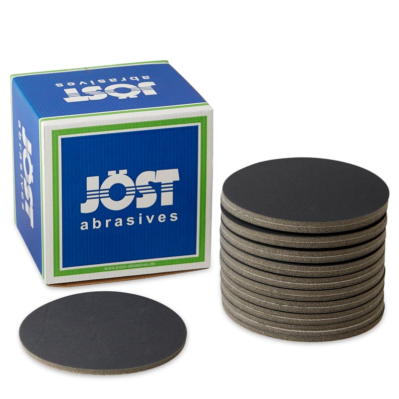ø150mm Vandslibepapir til excentersliber (Useit Superfinishing Pad SG3) 20 stk.  Korn P500 Jöst