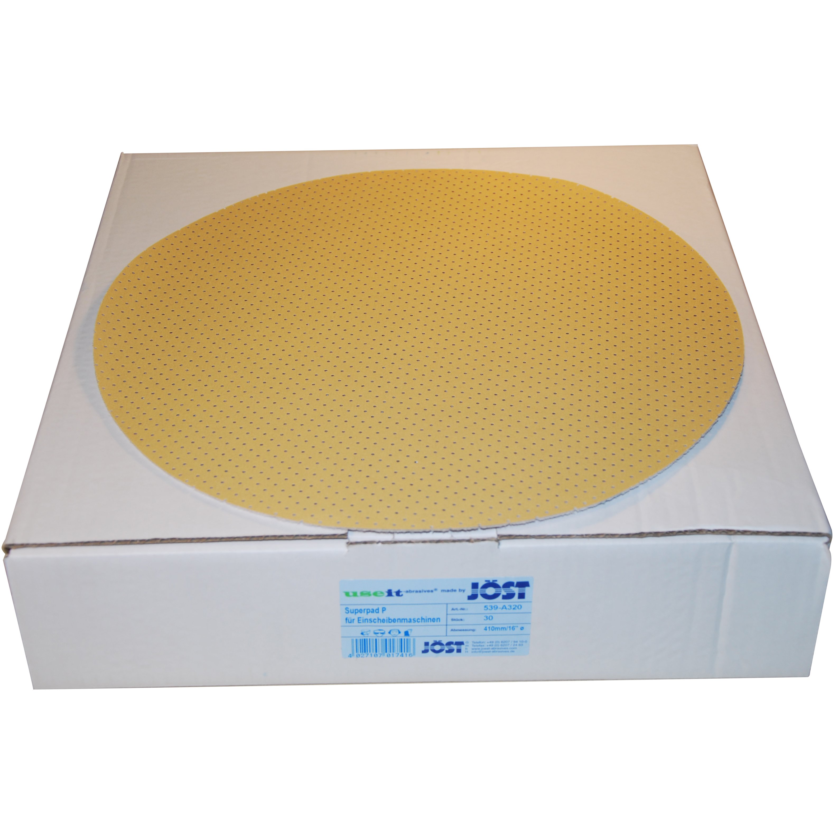 Useit Superpad P 410mm 10 stk Korn P40 Jöst