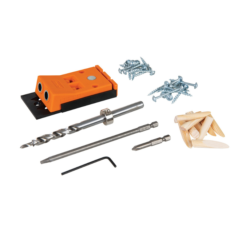 Boreguide -Triton dobbelt hullet undercover jig sæt Triton