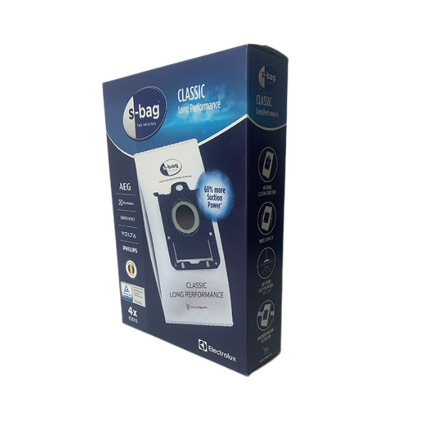 S-bag Classic Long Performance støvsugerposer til Electrolux