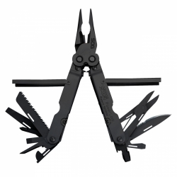 Sog Sof Powerlock Med Saks Og Skede - Sort - Black - Multitool SOG